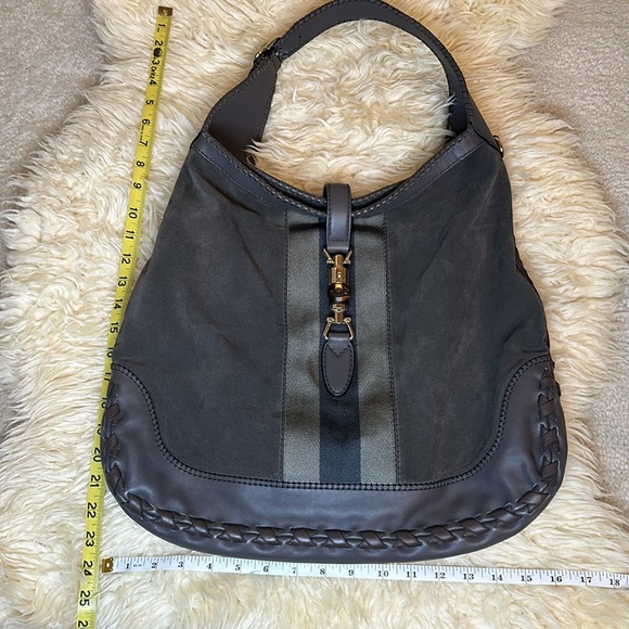 Gucci Dark Gray Hobo - Picture 16 of 17